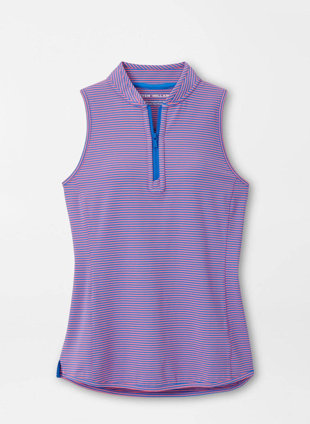 WGA Logo - Peter Millar Ladies Vista Stripe Shirley Sleeveless Polo