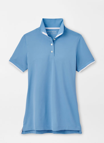 ESF Logo - Peter Millar Ladies Whitworth Sport Mesh Polo