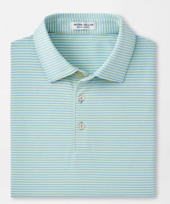 ESF Logo - Peter Millar Men's Hales Performance Jersey Polo