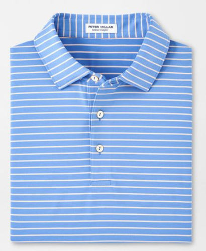 WGA Logo - Peter Millar Men's Drum Performance Jersey Polo