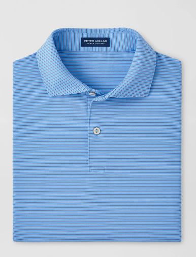 ESF Logo - Peter Millar Men's Ambrose Performance Jersey Polo