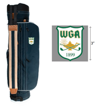 Evans Golf Company - WGA & ESF Logo Navy Golf Bag