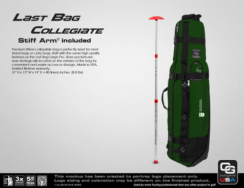 Club Glove Last Bag Collegiate Travel Bag